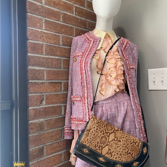 Bally Python Skin Sling - Picture 2 of 16